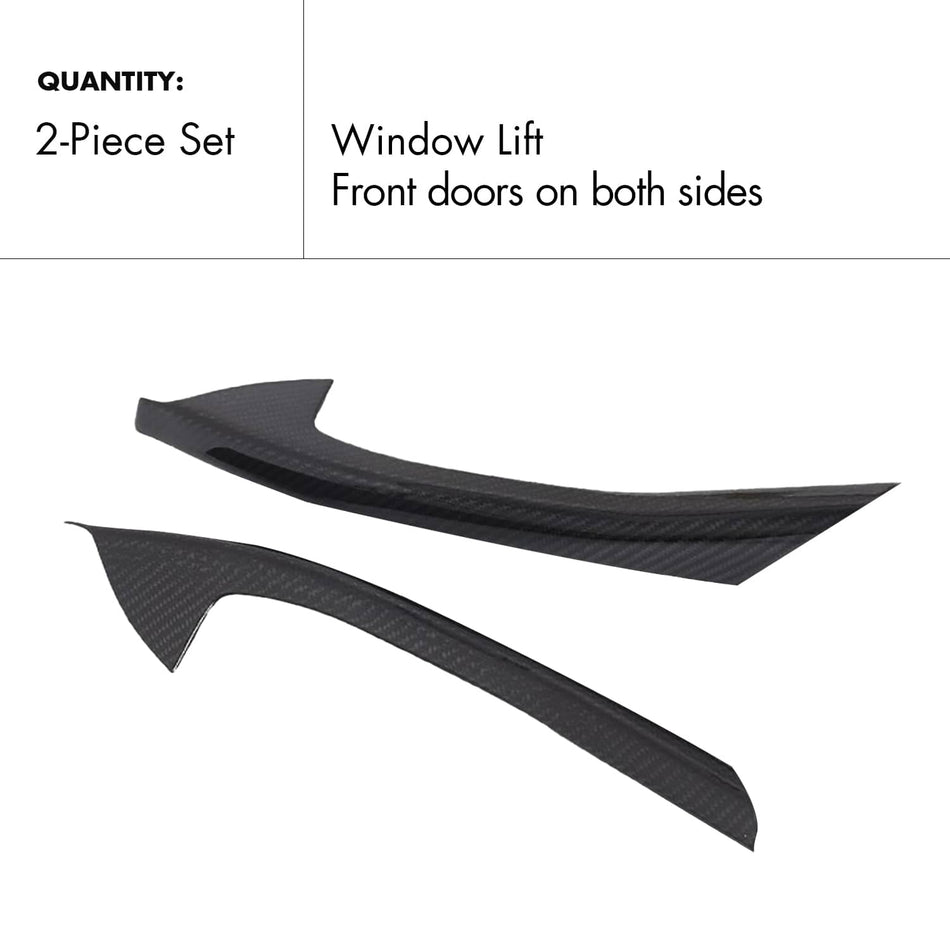 SPCRSO Real Carbon Fiber Switch Panel Trim for BMW 5 Series G60 (2024+)