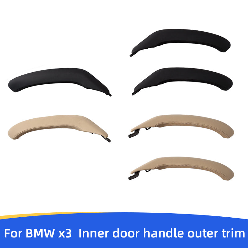 For BMW X3/X4 F25 F26 2010 2011 2012 2013 2014 2015 2016   Inner door handle outer trim 3-piece set