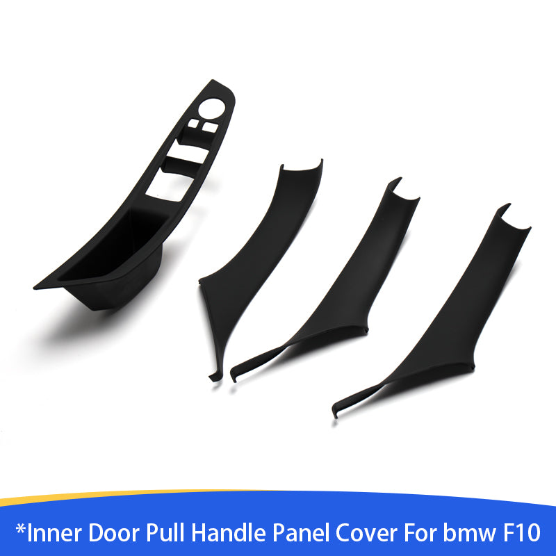 Inner Door Pull Handle Panel Cover. Covering Panel for BMW 5 Series F10/F11 Models. no-disassembly car Door. Suitable for BMW 520. 523. 525. 528. 530. 535 from 2011 to 2017