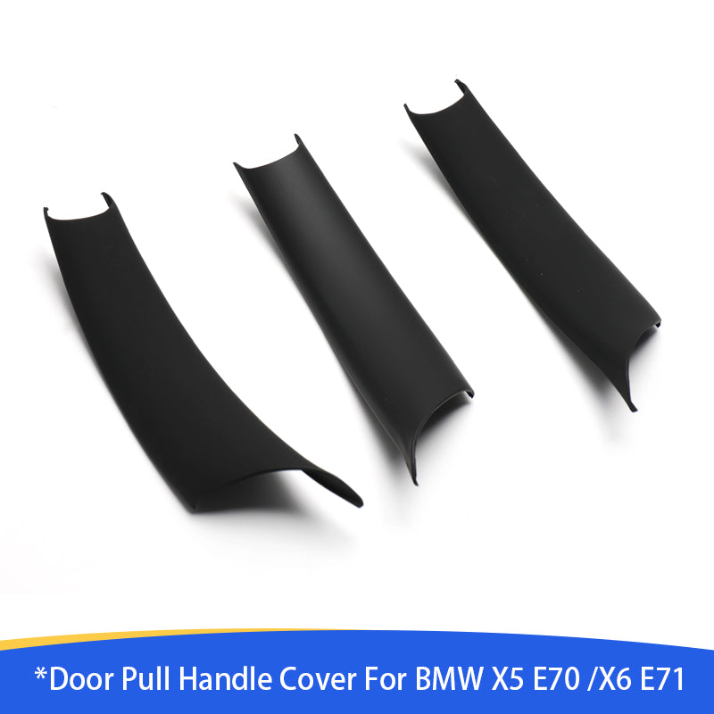 Door Pull Handle Cover Compatible with BMW X5 Series E70/E70 LCI 2008-2013.BMW X6 Series E71/E72 2008-2014