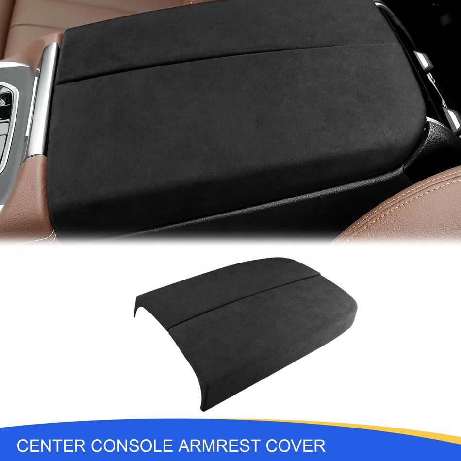 SPCRSO Alcantara Center Console Armrest Cover for BMW X5 G05 / X6 G06 / X7 G07 (2019–2022)