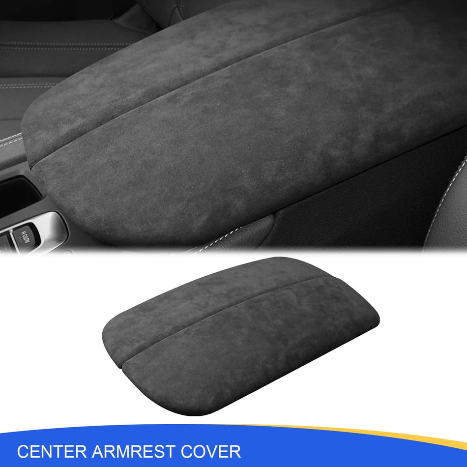 SPCRSO Alcantara-Style Armrest Box Cover for BMW X5 F15 (2014–2018) & X6 F16 (2015–2018)