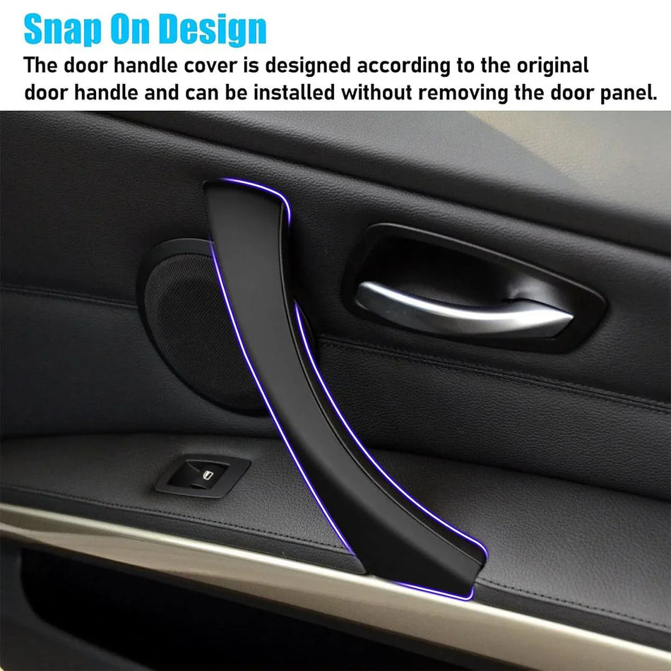 SPCRSO 2PCS-Door Handle Covers for BMW 3 Series E90/E91 (2006-2011)