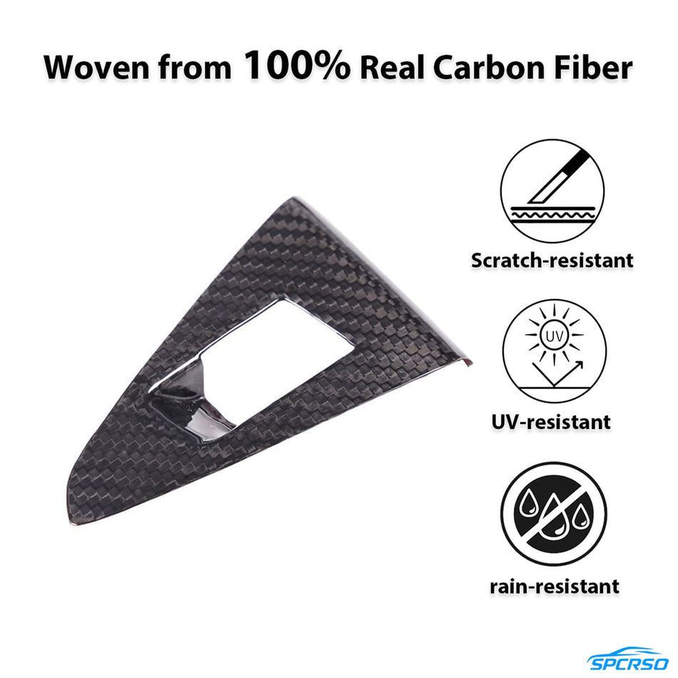 SPCRSO Carbon Fiber Tailgate Rear Door Switch Frame Trim for BMW 8 Series G14/15/16 (2019–2022)