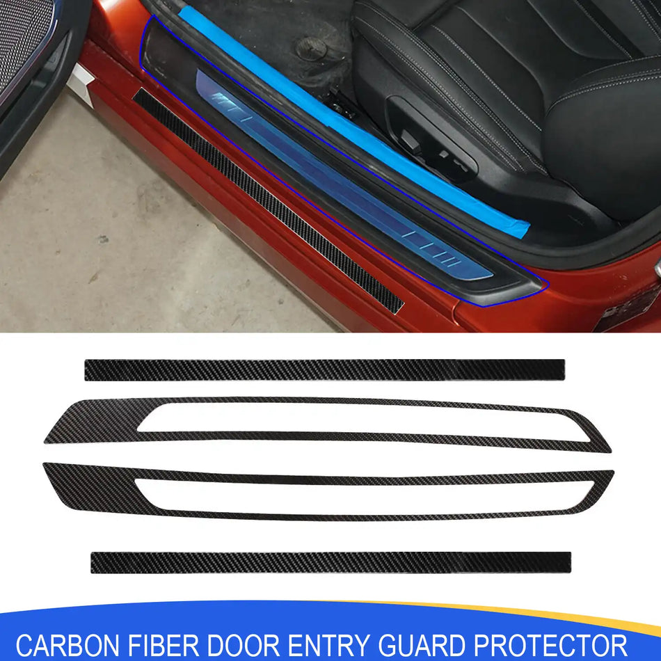 Premium Carbon Fiber Door Entry Guard Protector | BMW Z4 G29 2019-2024 SPCRSO