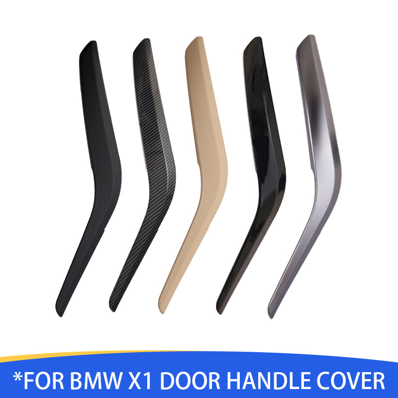 for BMW X1 Door Handle Cover Replacements. Left Side +Right Side Inner Door Grab Handle Cover Door Armrest Bracket (Fits:BMW X1 E84 2008-2015)