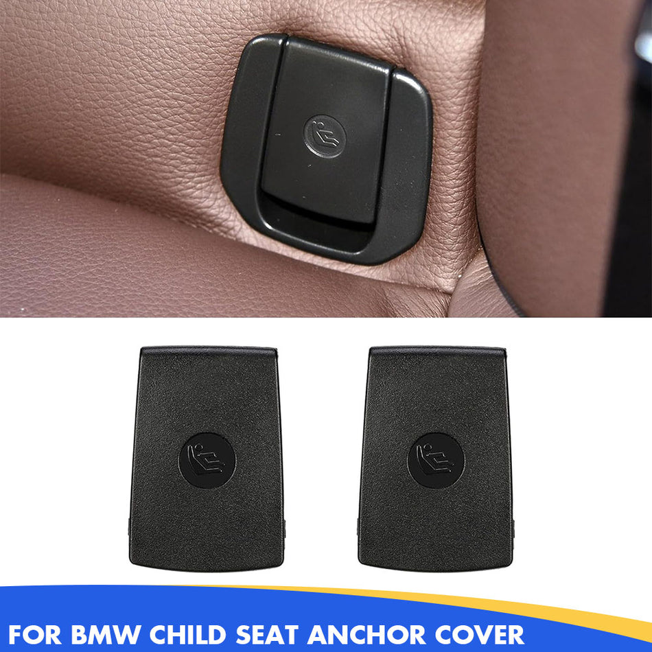 BMW Child Seat Anchor Cover, Rear Seat Safety Belt Isofix Anchor Cover for BMW 1 Series E81 E82 F20 F21, 2 Series F22 F87 F23, 3 Series E90 E91 F30 F31 F34 F80, X1 E84