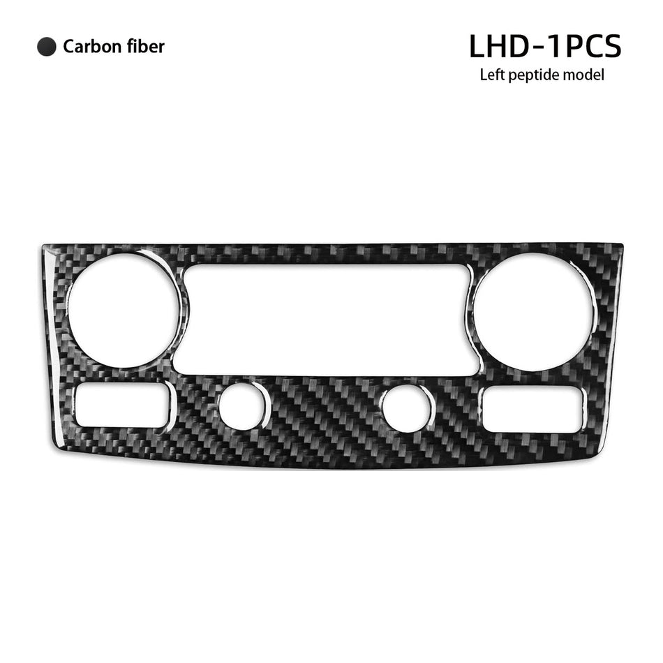 <tc>SPCRSO</tc> Real Carbon Fiber Hinten Dach Scheinwerfer Trim Rahmen Aufkleber für <tc>BMW</tc> 5er-Reihe E60 (2004–2010) – Premium-Innenausstattung, Schutz & Einfache Installation