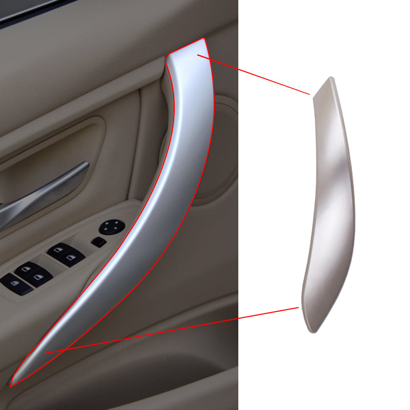 Car Inner Handle Interior Door Panel Pull Trim Cover Beige Black left Right For BMW 3 series F30 F31 316d 318d 320i 325d 328 330