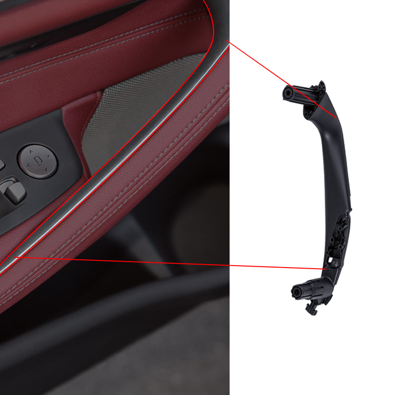 Compatible with BMW 5 Series Interior Door Handle Cover. Inner Door Pull Handle Cover Trim Replacement for BMW G30 G31 G38 F90 2017 2018 2019 2020 2021