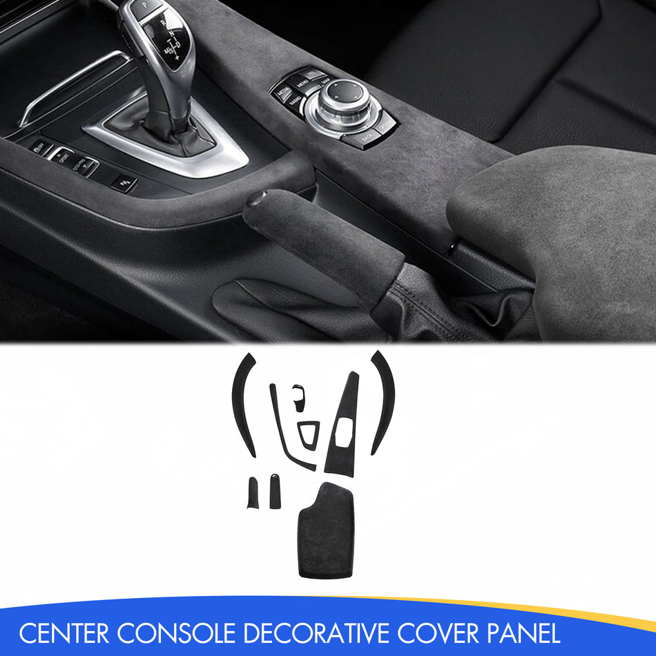 SPCRSO Alcantara Style Wrap Panel Cover Trim for BMW 3/4 Series F30 F33 F34 GT (2013–2019) – Premium Interior Upgrade