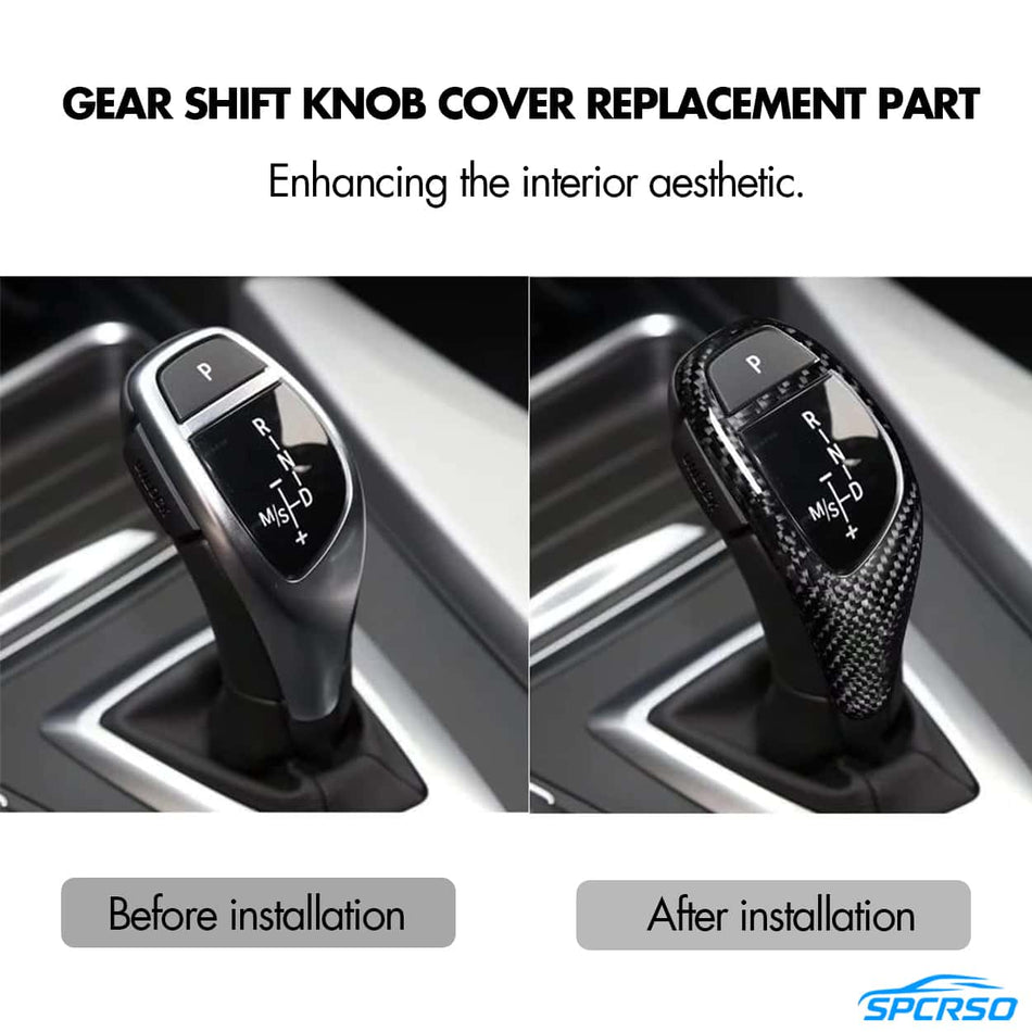 SPCRSO Real Carbon Fiber Full Interior Trim Kit for BMW 3 & 4 Series F30 F34 2013–2019 10Pcs/set