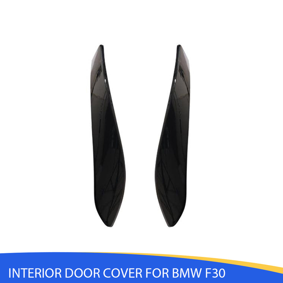SPCRSO 2Pcs Car Inner Handle Interior Door Panel Pull Trim Cover left Right For BMW 3 series F30 F31 316d 318d 320i 325d 328 330