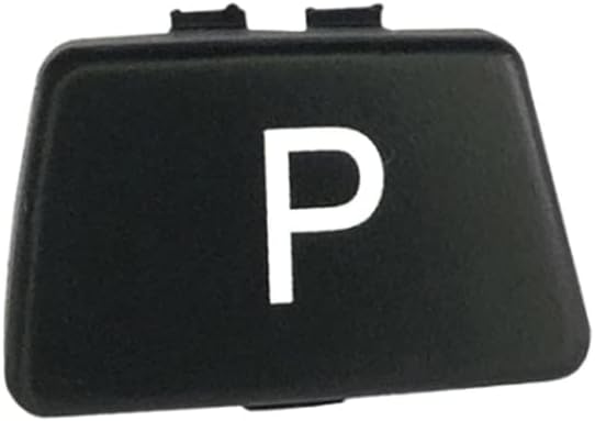 SPCRSO Gear Shift Knob Lever Parking Button Cover Replacement Compatible with BMW 3 Series E90 E91 2011-2012 / 5 Series E60 E61 2008-2010
