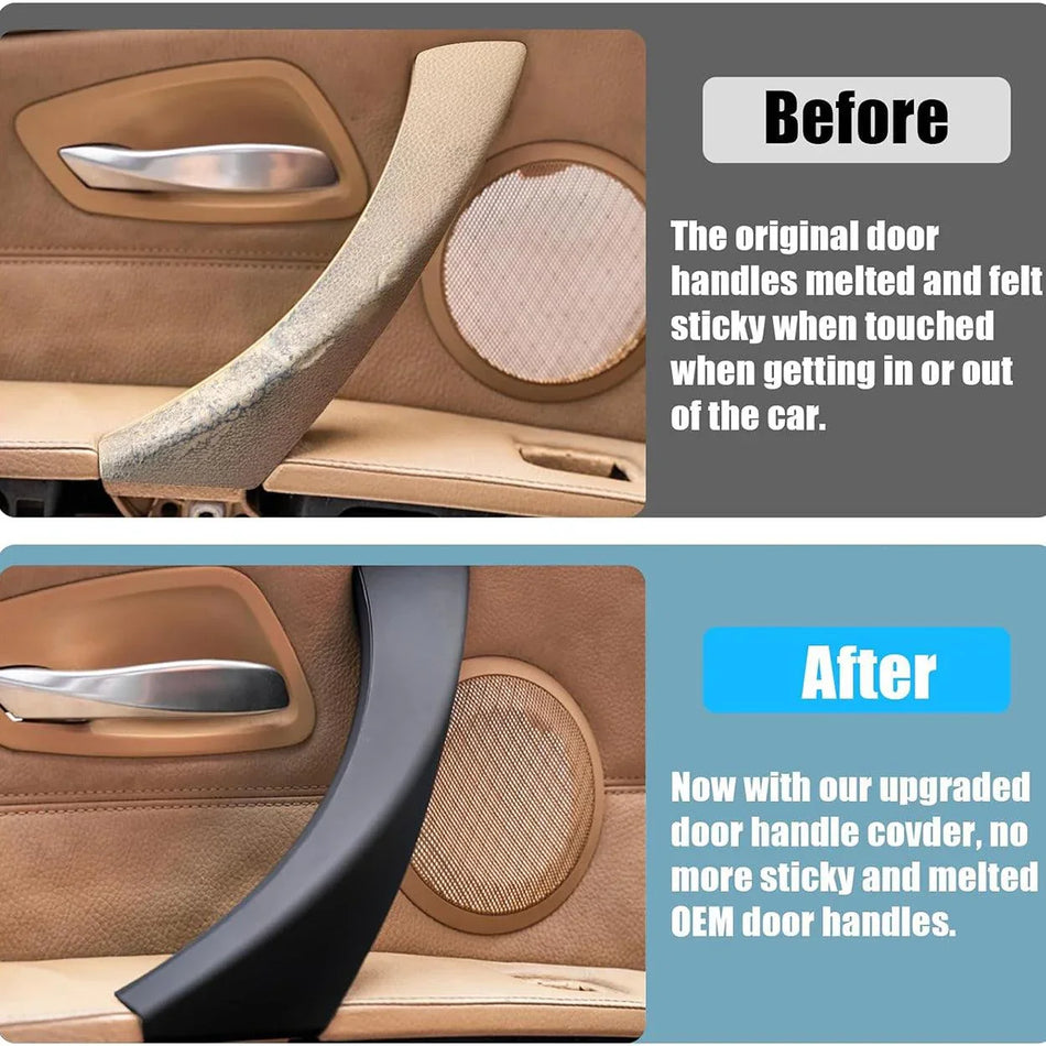 SPCRSO 2PCS-Door Handle Covers for BMW 3 Series E90/E91 (2006-2011)