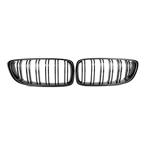 Front Grill/Grilles Kidney Grill Replacement for BMW 4 Series F32 F33 F36 F80 F82(ABS. Gloss Black)