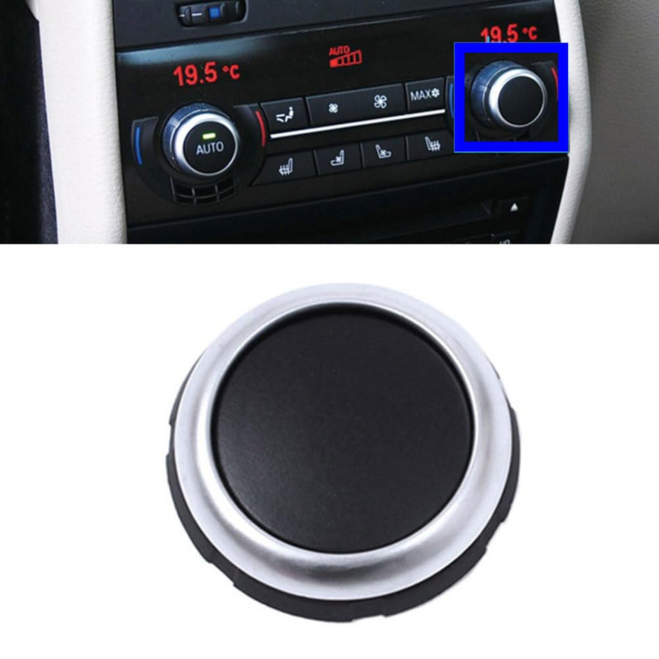 BMW AC Climate Control Knob Replacement for 5 Series F10 F07 GT 6 Series F12 F13 7 Series F01 X5 F15 X6 F16
