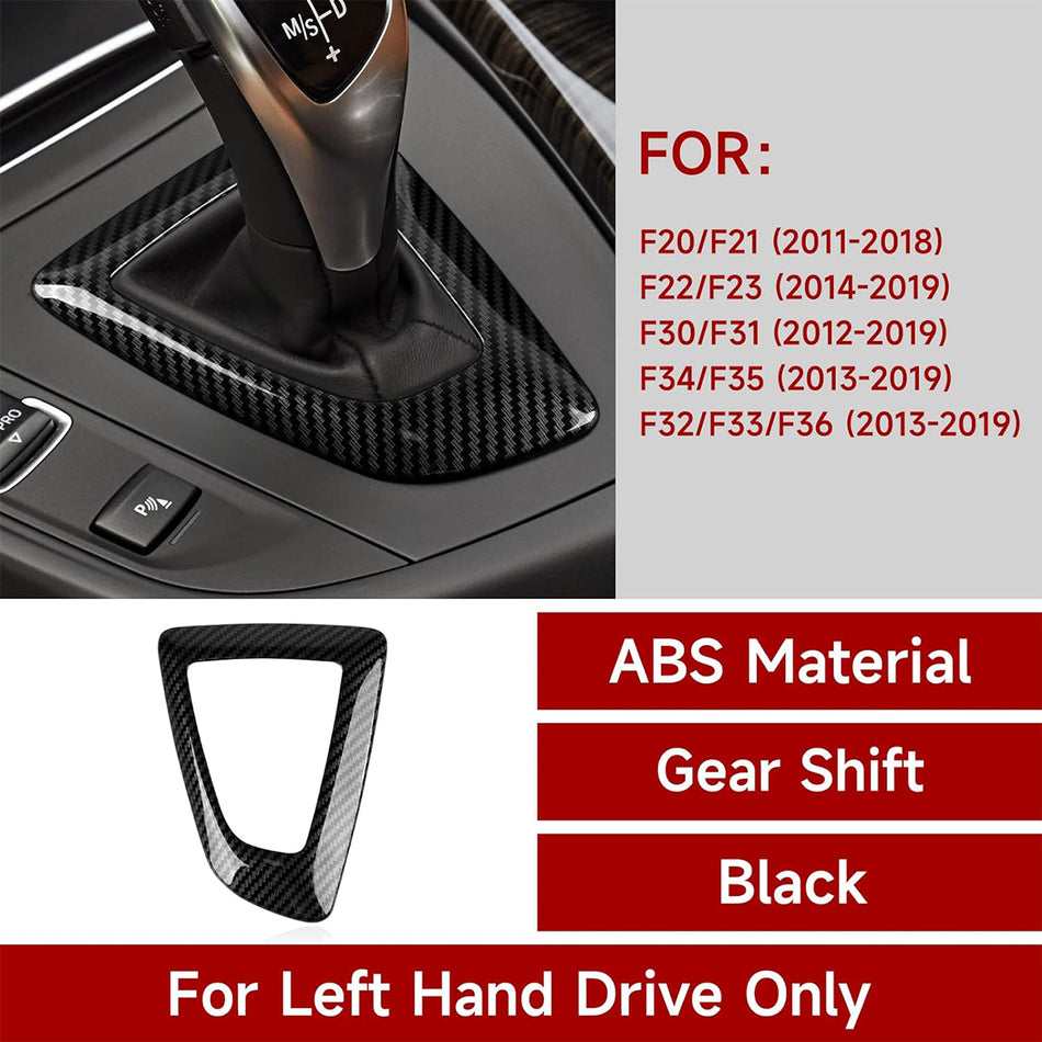 Car Gear Shift Frame Cover Trim Sticker Decals fit for BMW F20 F21 F22 F23 F30 F31 F32 F33 F34 F35 F36 Accessories (Style C)