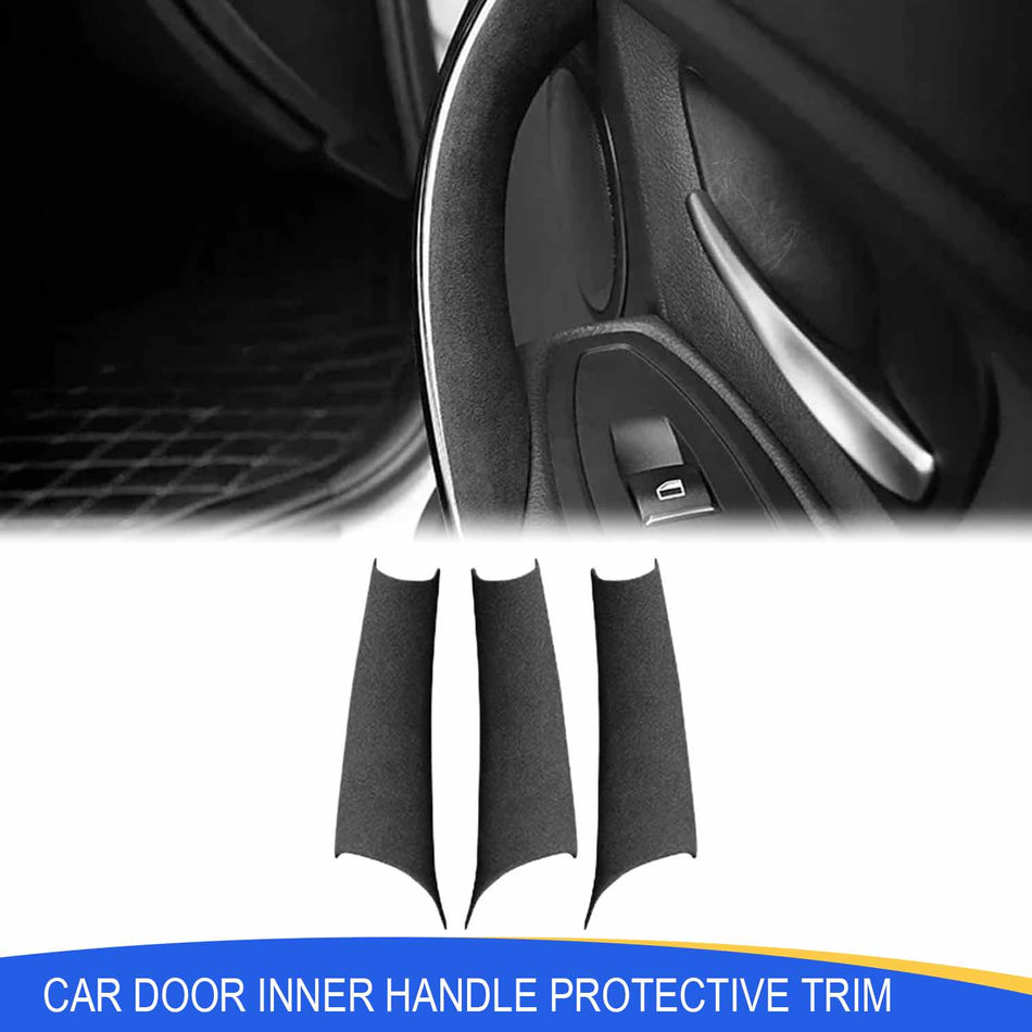 Luxury Suede Door Handle Cover 3-PC Kit \| Easy Install BMW X5 X6 E70 E71 E72 2007-2014 SPCRSO
