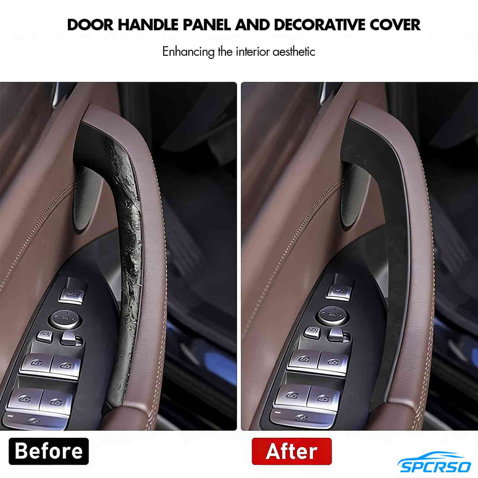 Luxury Suede Interior Trim Protector | Snap-On Install BMW G01 G02 2018-2024 SPCRSO