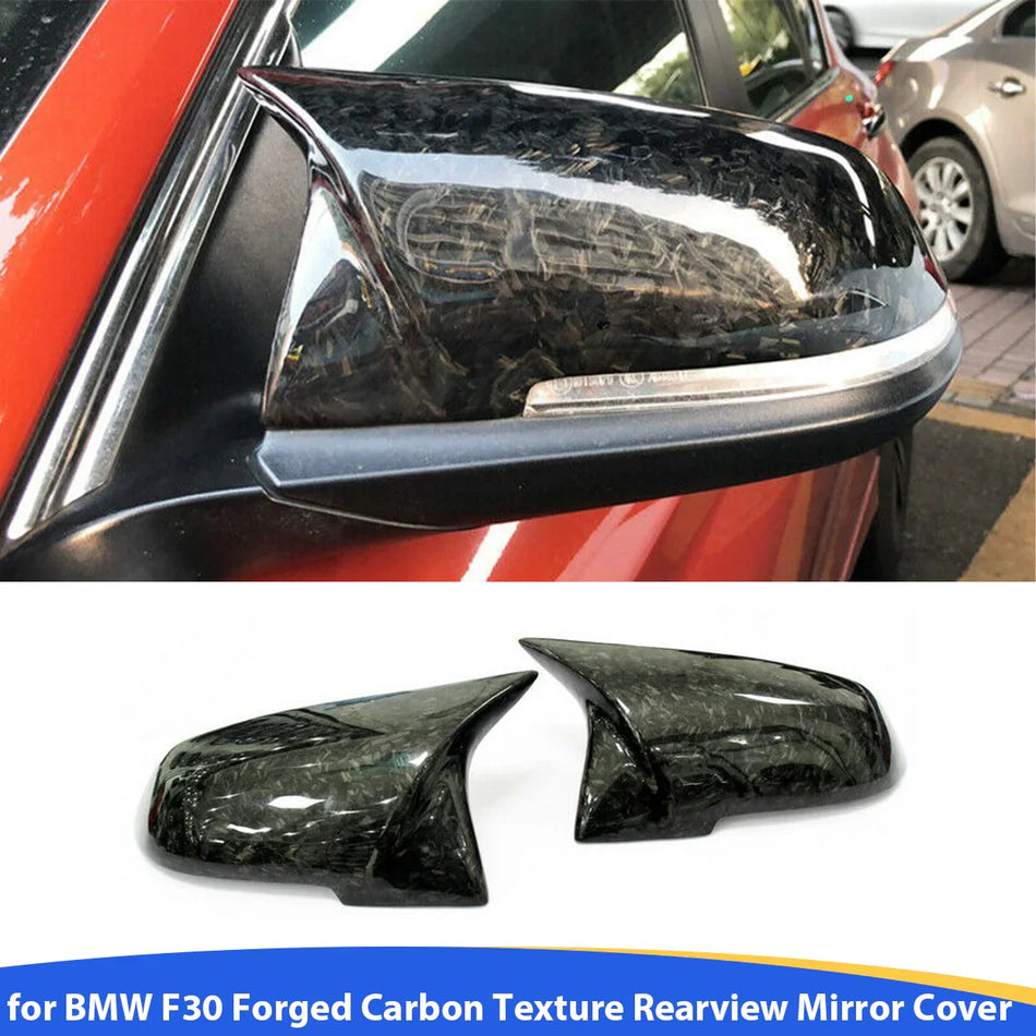 <tc>SPCRSO</tc> Echte Kohlenstofffaser & Ersatz für Spiegelkappen aus geschmiedetem Carbon <tc>BMW</tc> F30/F31/F32/F36/X1 E84