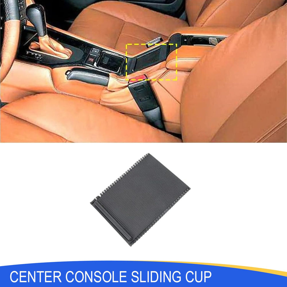 SPCRSO Center Console Cup Holder Roller Blind Replacement for BMW 5 Series E39 1995–2002