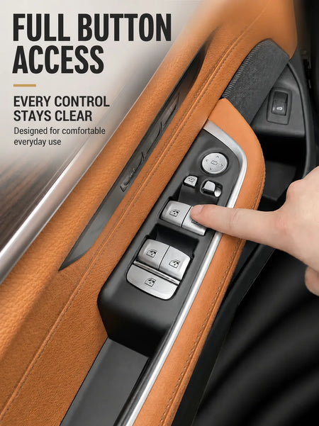BMW G32 inner door handle cover with open access to window and mirror controls