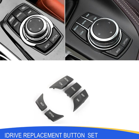 BMW CIC iDrive replacement button trim set.jpg
